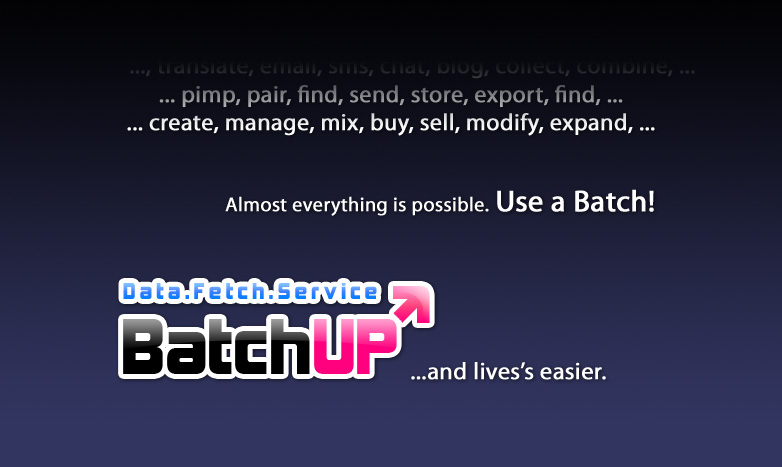 BatchUP